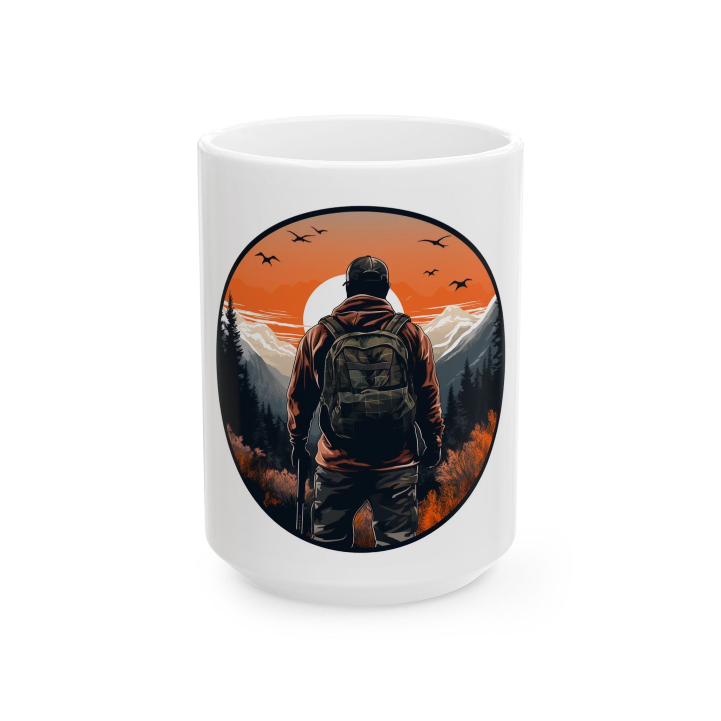 Ceramic Mug Great Outdoors Collection, (11oz, 15oz)