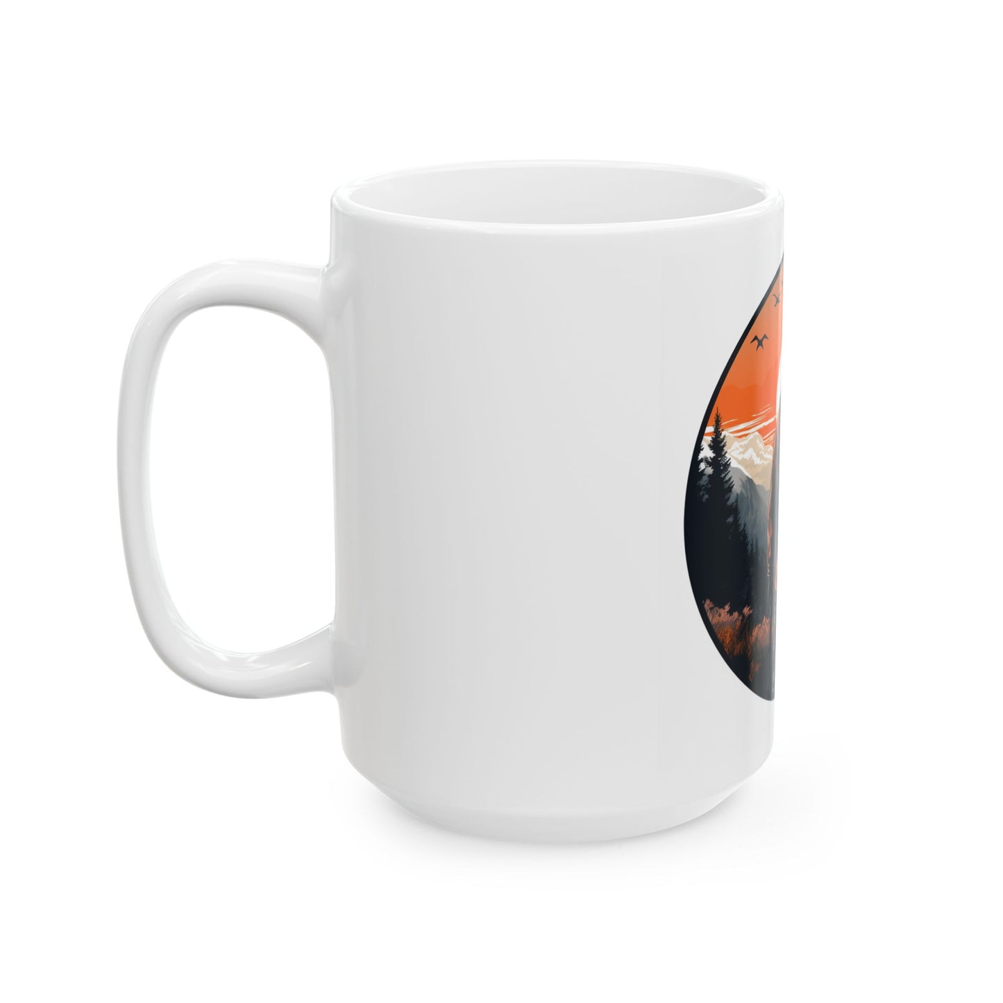 Ceramic Mug Great Outdoors Collection, (11oz, 15oz)