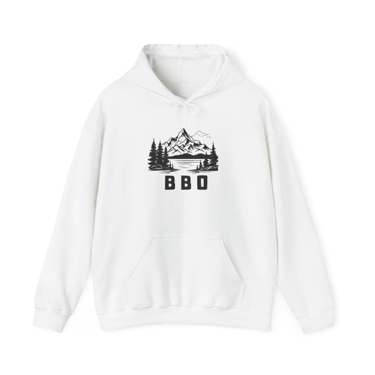 BBO Sketch Unisex Heavy Blend™ Hooded Sweatshirt